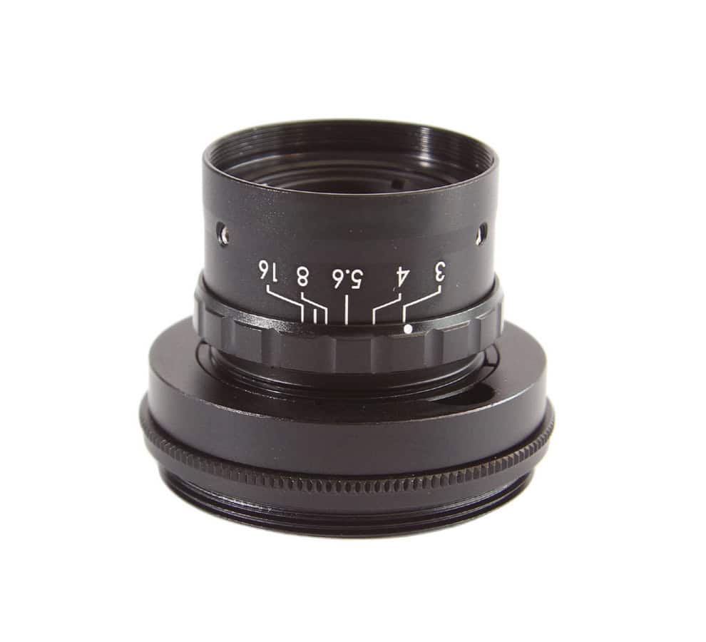 large target lens, line scan lens for line scan cameras and lights